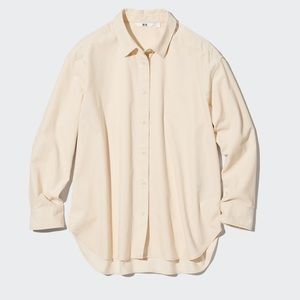 UNIQLO Corduroy long sleeve shirt size M